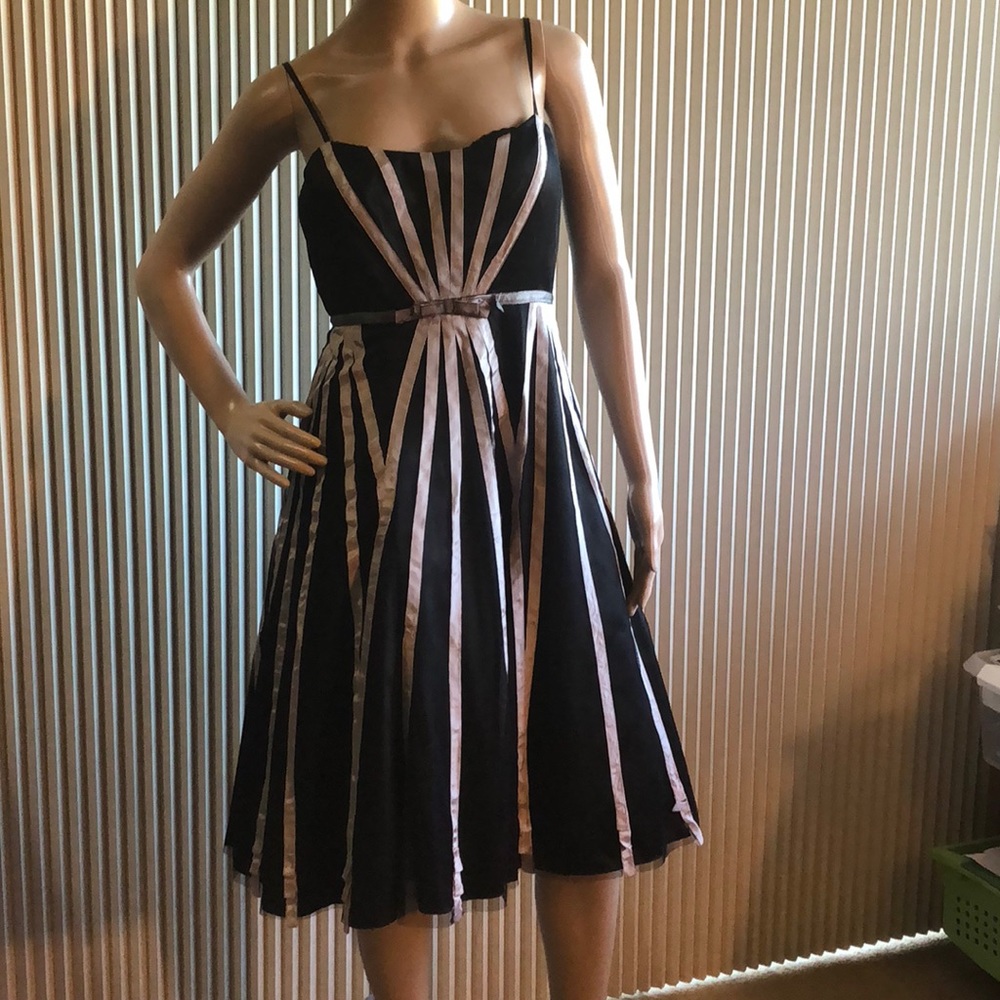 Elegant Karen Millen black tulle formal dress
